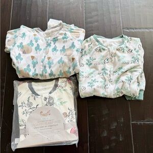 Next Design Sleep Suit L size TOG 1.0 Organic Cotton Bundle
